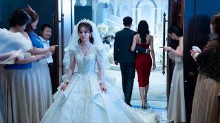 She care for him 5y,but he profess love his first love at wedding,she left,he panic.