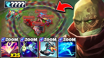 Singed but I move so fast that nobody can even see me... (MAX MOVE-SPEED BUILD)