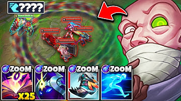 Singed but I move so fast that nobody can even see me... (MAX MOVE-SPEED BUILD)