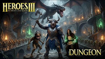 Heroes of Might and Magic 3 – DUNGEON enters the WAR | Dark Fantasy Movie