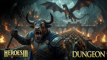 Heroes of Might and Magic 3 – DUNGEON enters the WAR | Dark Fantasy Movie