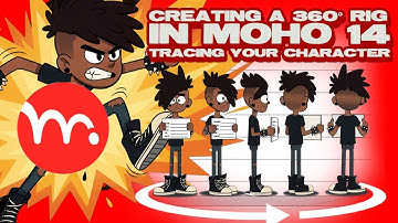 Tracing Your Character in Moho 14 — Full FREE Chapter (360 Rig Course)