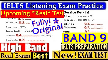 IELTS LISTENING PRACTICE TEST 2025 WITH ANSWERS | 22.11.2025