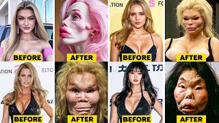 Top 25 Celebrity Plastic Surgery Disasters | Plastic Surgery Went Horribly Wrong | Discovery2.O