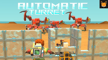 Ik heb een werkende Auto Turret gemaakt in Scrap mechanic