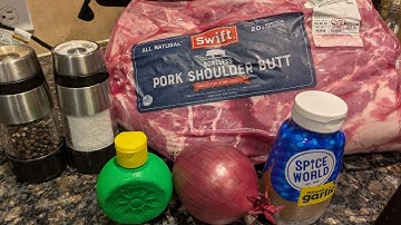 Crock Pot - Pork Shoulder slow cooked that is super tender and delicious