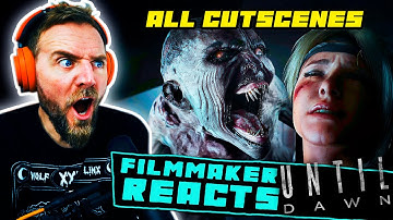 FILMMAKER REACTS: UNTIL DAWN | [ALL CUTSCENES - PART 3!!] | THE TRUE KILLER REVEALED!