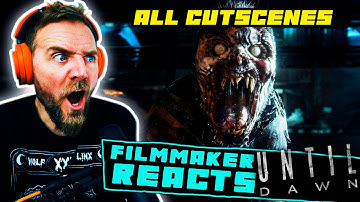 FILMMAKER REACTS: UNTIL DAWN | [ALL CUTSCENES - PART 3!!] | THE TRUE KILLER REVEALED!