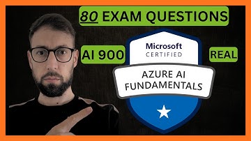 AI 900 80 Real Exam Questions.