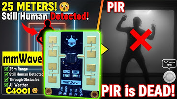DFRobot C4001 mmWave Radar for ESP32 25 m Range!