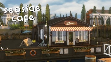seaside cafe | the sims 4 speed build