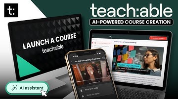 How to Create & Sell Courses with Teachable (AI Tools Make It Easy!)