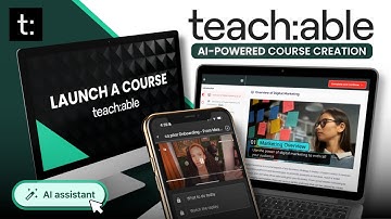 How to Create & Sell Courses with Teachable (AI Tools Make It Easy!)