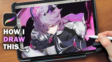 Draw with Me in Procreate! ✦ Chill IPad Digital Art Process