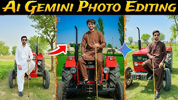 Ai Gemini Photo Editing | Gemini Sy Photo kisy Edit karyen