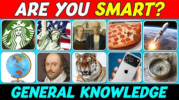 How Good is Your General Knowledge? 🤔 | 50 Question Quiz Challenge 🎓