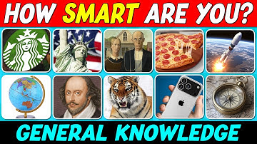 How Good is Your General Knowledge? 🤔 | 50 Question Quiz Challenge 🎓
