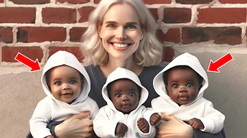 Husband Kicked Her Out After Having Black Triplets—10 Years Later, a Twist No One Expected!