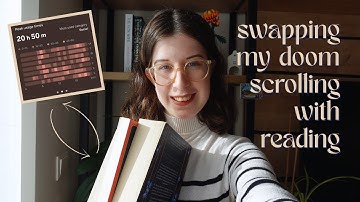 swapping my doom scrolling time with reading for 11 days 📖📵