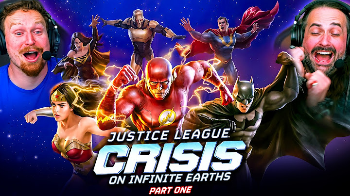 JUSTICE LEAGUE: CRISIS ON INFINITE EARTHS - PART 1 (2024) MOVIE REACTION!! DC Animated | Superman