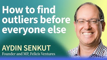 Why Being a Generalist VC Is a Competitive Advantage | Aydin Senkut (Founder, Felicis Ventures)