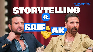 Akshay Kumar and Saif recount their Bollywood journey 🎬 | Two Much | Prime Video India #movie
