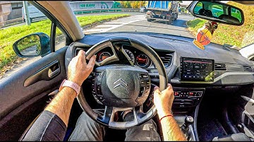 2010 Citroën C5 380,000 km (2.0 HDi 163 hp) | POV Test Drive #2566 Joe Black