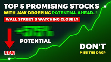 5 Most Promising Stocks with Jaw-Dropping Potential! The NEXT Amazon?