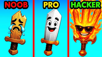 NOOB vs PRO vs HACKER Sword Smith
