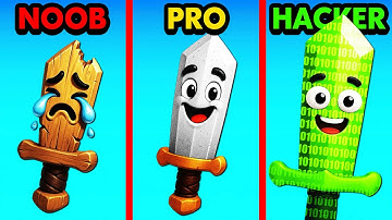 NOOB vs PRO vs HACKER Sword Smith
