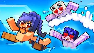 ONE GIRL on a K-POP DEMON Raft!