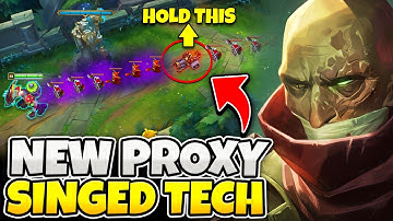 I invented a brand new Proxy Singed strategy and nobody knows about it