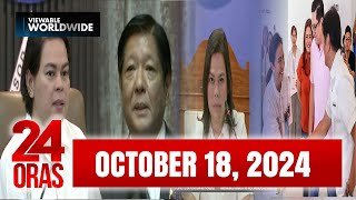 24 Oras Express: October 18, 2024 [HD]