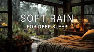 【2M】 SOOTHING RAIN SOUND at the forest make you sleep well | Goodbye insomnia with Rain