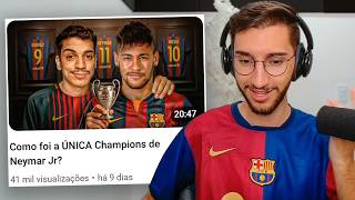 Como foi a ÚNICA Champions de Neymar Jr?