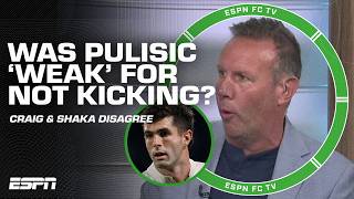 'WEAK!' 😮 - Craig Burley CALLS OUT Christian Pulisic for stepping aside during penalties | ESPN FC