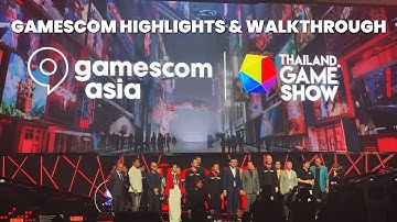 Gamescom Asia 2025 Thailand Game Show Highlights & Gamescom Asia Walkthrough