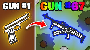 Surviv.io But Every Kill My Guns Upgrade! (Survev.io NEW Potato Mode Update)