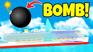 Doing EVERYTHING In My Power To Destroy This Cruise Ship  Floating Sandbox