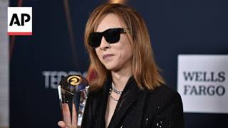 Yoshiki honored at Asian Hall of Fame