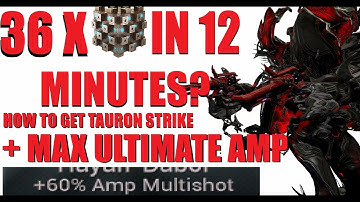 Another VERY GOOD Farm In The Perita Rebellion + How To Unlock Tauron Strike InWarframe