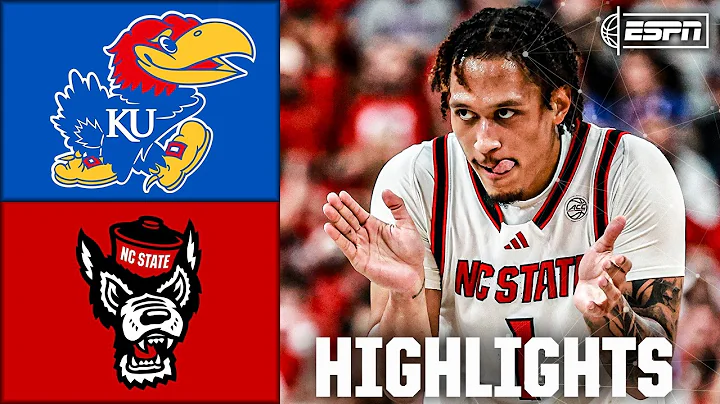 Kansas Jayhawks vs. NC State Wolfpack | Full Game Highlights | ESPN College Basketball