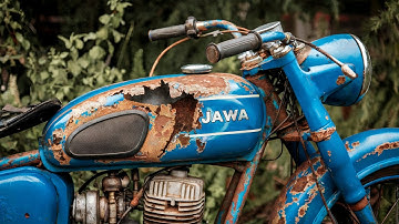 Full Restoration JAWA Motorcycle 1970s | Restored JAWA Motorcycle | Old Bike Restoration And Repair