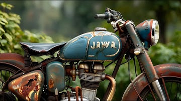 Full Restoration JAWA Motorcycle 1970s | Restored JAWA Motorcycle | Old Bike Restoration And Repair