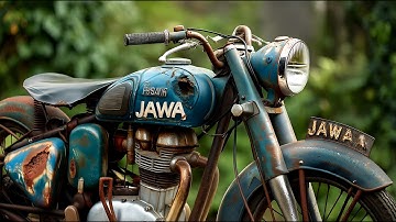 Full Restoration JAWA Motorcycle 1970s | Restored JAWA Motorcycle | Old Bike Restoration And Repair