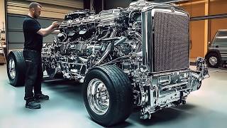 Man Fully RESTORES Mercedes TRUCK ENGINE Perfectly | Start to Finish by @PROMOTORbl