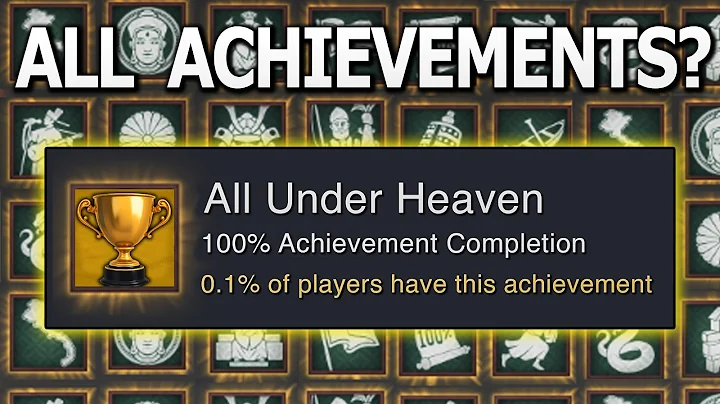 I Did EVERY "All Under Heaven" CK3 Achievement