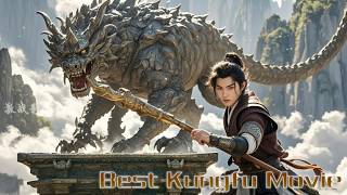 Kung Fu Flim!The Beast God is revived to rule the world,but is beaten by a kung fu lad with a stick!