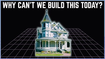 Why We Stopped Building Beautiful Homes - The Real Story