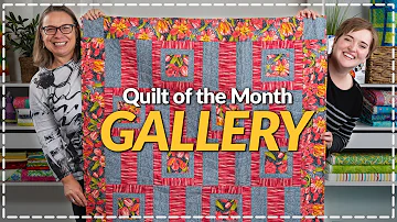 Beautiful Gallery Pattern - November's Quilt of the Month